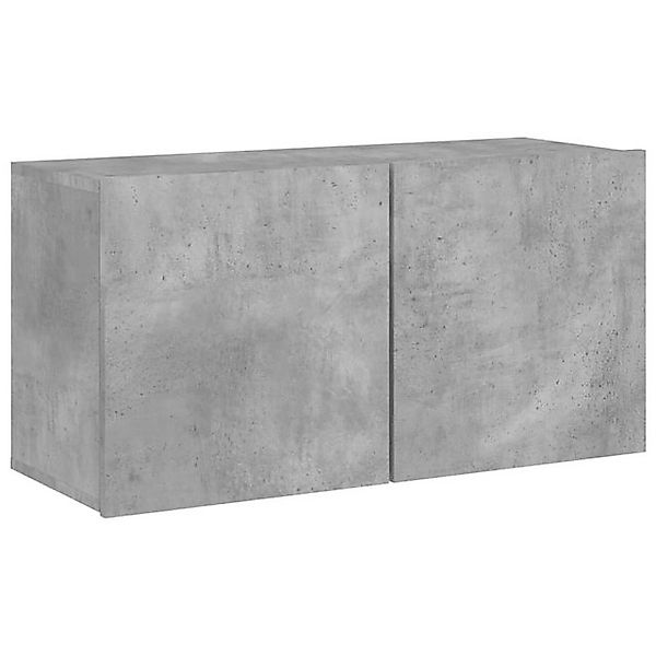 vidaXL TV-Schrank TV-Wandschrank Betongrau 80x30x41 cm günstig online kaufen