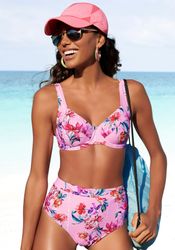 Sunseeker Highwaist-Bikini-Hose Modern mit floralem Design günstig online kaufen