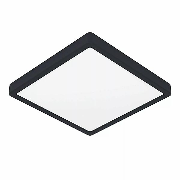 Eglo LED-Deckenleuchte Fueva 5 Schwarz 28,5 cm x 28,5 cm günstig online kaufen