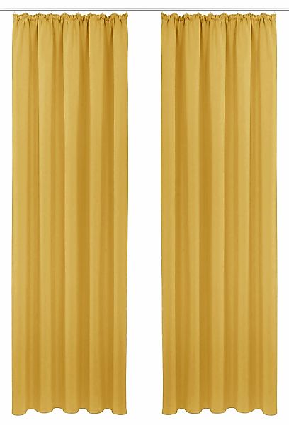 my home Gardine "SOLA" Kräuselband 1 Stk. tlg. Breite:130 cm, 1 Schal, einf günstig online kaufen