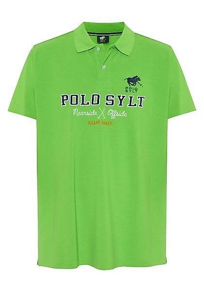 Polo Sylt Poloshirt mit Logo-Applikation und günstig online kaufen