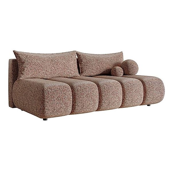 Selsey Schlafsofa DANDELINO MINI, mit Schlaffunktion, Bettkasten und Mélang günstig online kaufen