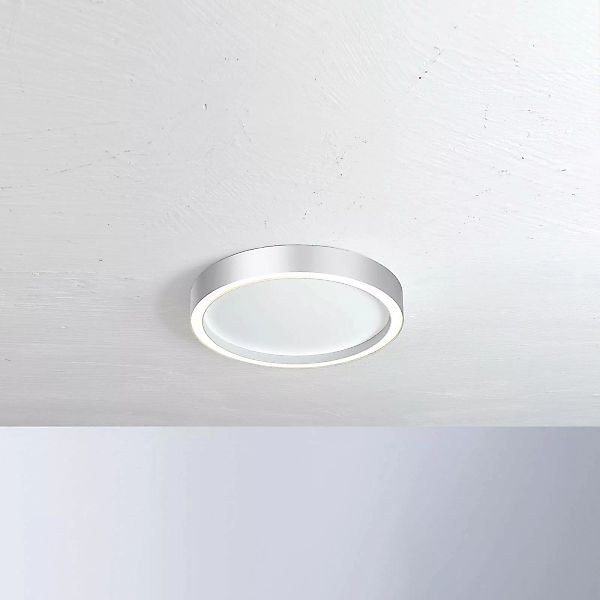 Bopp Aura LED-Deckenlampe Ø 40cm weiß/aluminium günstig online kaufen