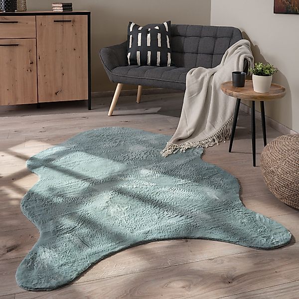 Paco Home Fellteppich Pelt 640, fellförmig, günstig online kaufen