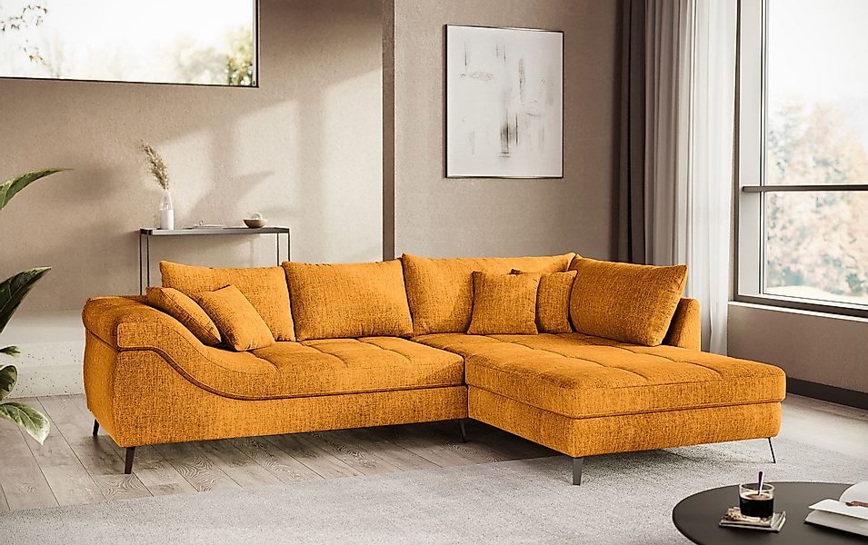 Mr. Couch Ecksofa Portofino L-Form, 4 günstig online kaufen