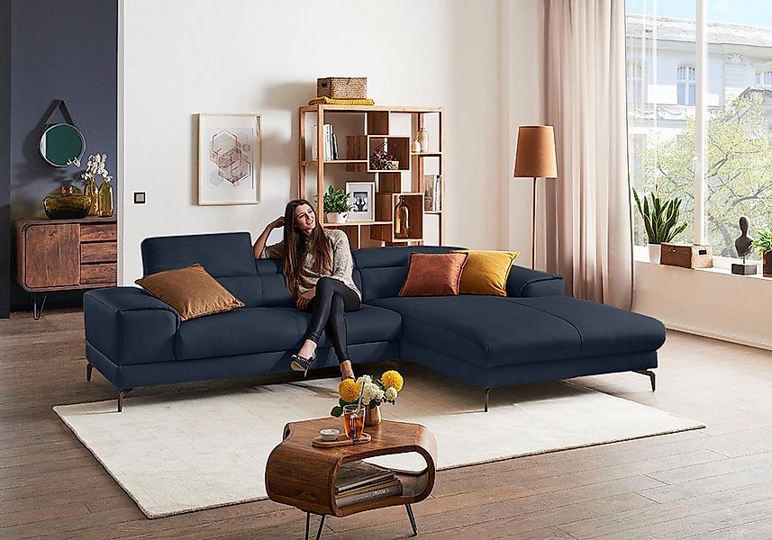 W.SCHILLIG Ecksofa »piedroo, Designsofa mit tollem Sitzkomfort, elegant und günstig online kaufen