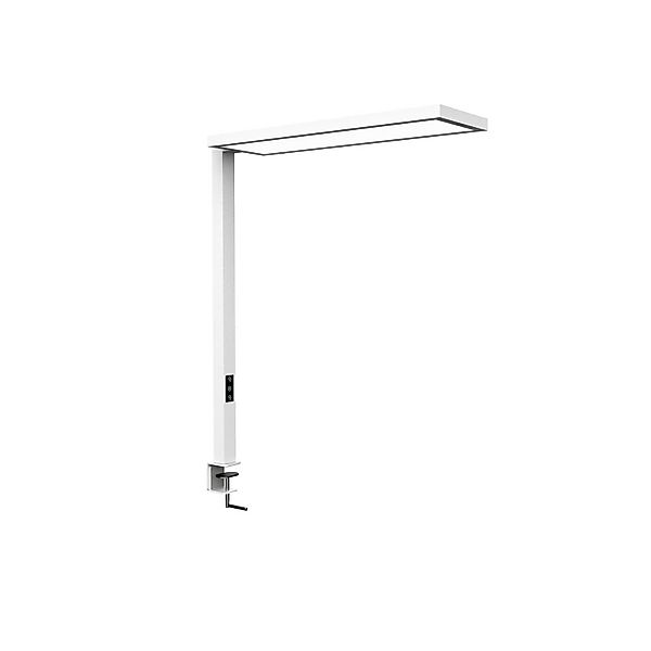 LED-Klemmleuchte MAULsenja, weiß, Alu, dimmbar, Sensor, CCT günstig online kaufen
