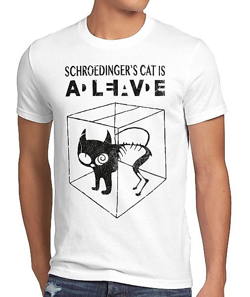 style3 T-Shirt Schroedinger's Katze schrödingers the günstig online kaufen