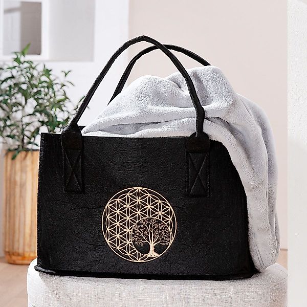 MF Shopper Filztasche Golden Tree in günstig online kaufen