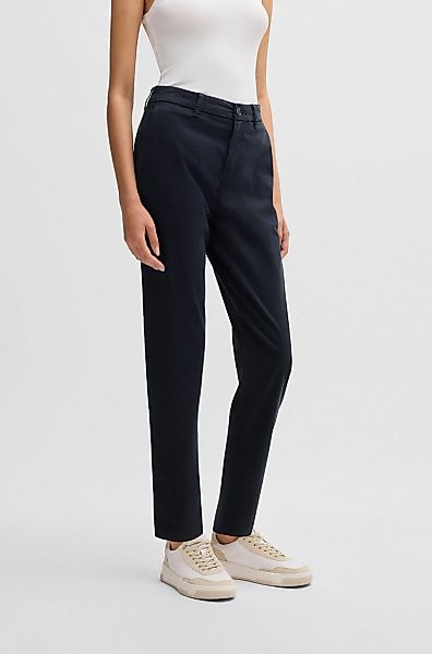 BOSS ORANGE Webhose "Tachini Premium Damenmode", mit Leder-Brandlabel am hi günstig online kaufen