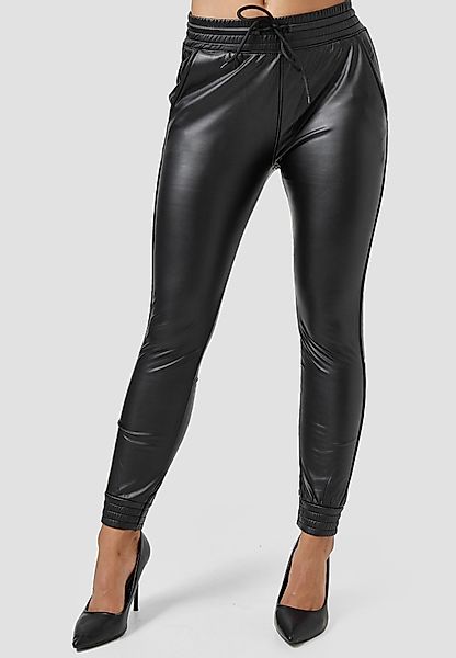NEWPLAY Lederimitathose Leder Optik Stretch Beschichtet günstig online kaufen