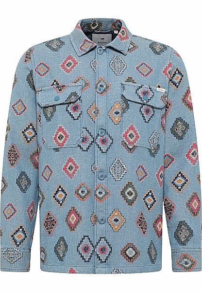 MUSTANG Langarmhemd "Herren Style Dayton" günstig online kaufen