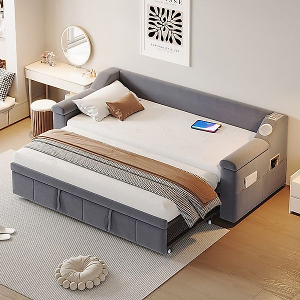 Flieks Daybett, Polsterbett Tagesbett 90/180x190cm mit günstig online kaufen