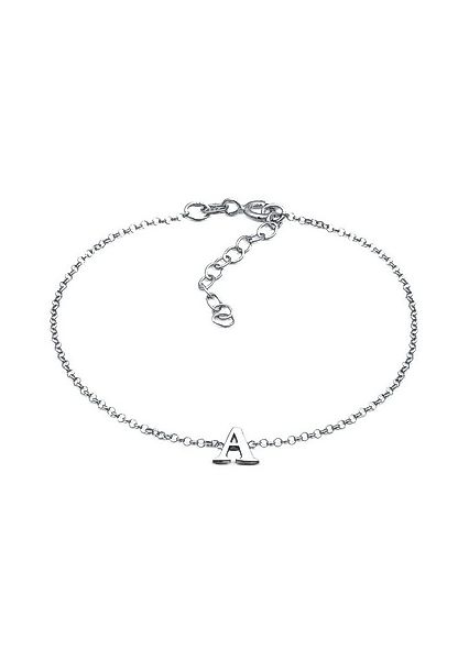 Elli Armband Buchstaben Initialen Anhänger A 925 Silber (kein Set, 1-tlg), günstig online kaufen