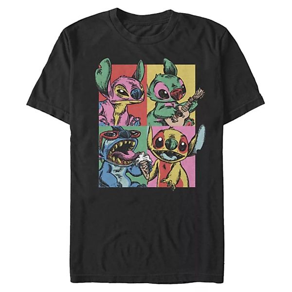 Disney Classics - Lilo & Stitch - Stitch Grunge - Männer T-Shirt günstig online kaufen