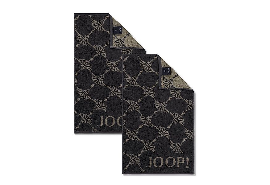 JOOP! Handtuch 2 Stück Joop! Gästetuch Cornflower 1721-73 Schiefer 30x50, W günstig online kaufen