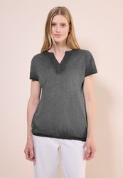 Cecil V-Shirt aus reiner Baumwolle günstig online kaufen