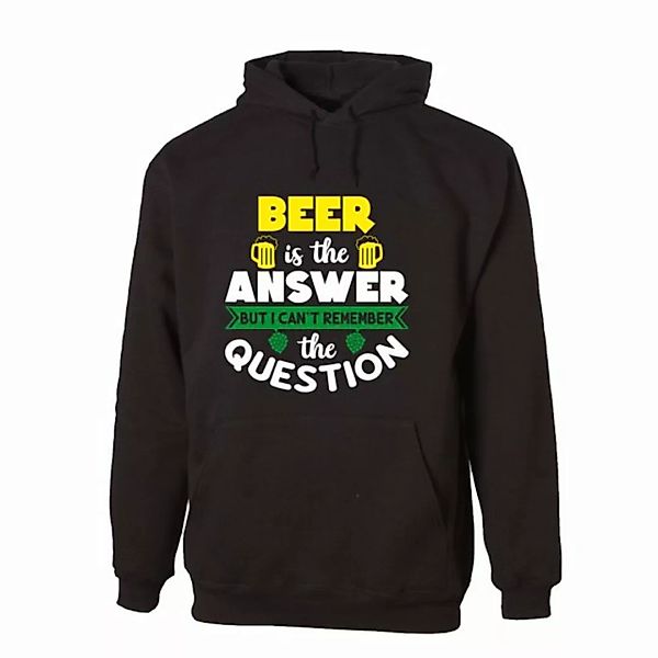 G-graphics Hoodie Beer is the answer but I can´t remember the Question mit günstig online kaufen