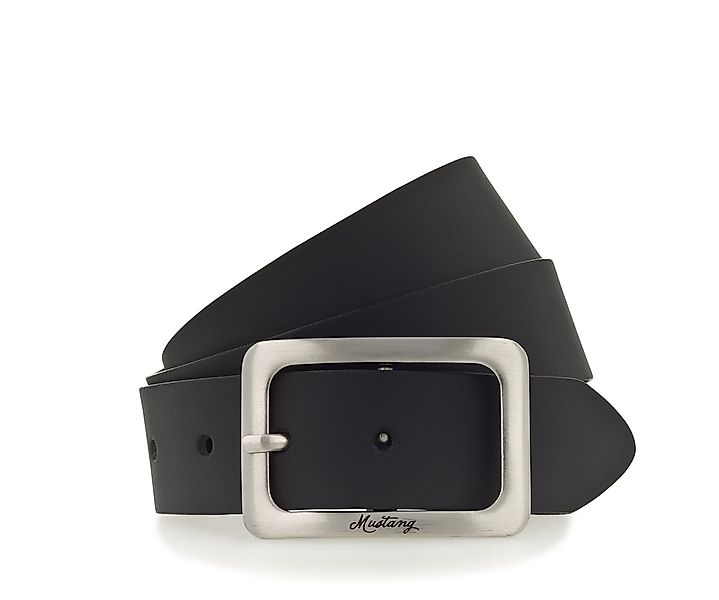 MUSTANG Ledergürtel "Rachel" Eckige, mattfarbene Schließe, 3,5 cm günstig online kaufen