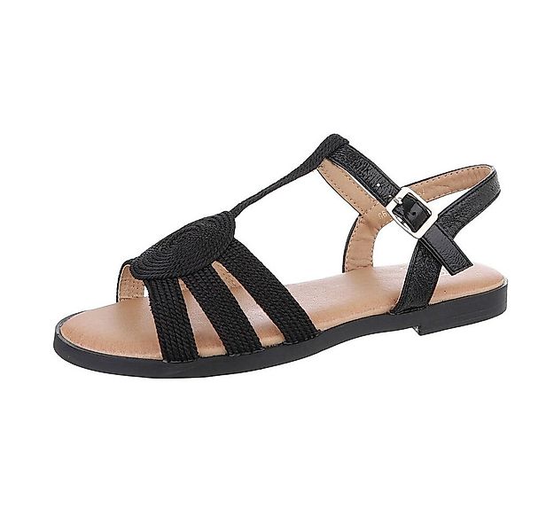 Ital-Design Damen Freizeit Riemchensandalette (86706449) Blockabsatz Riemch günstig online kaufen