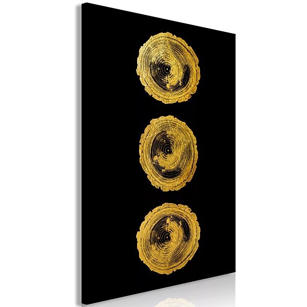 Wandbild - Golden Knots (1 Part) Vertical günstig online kaufen
