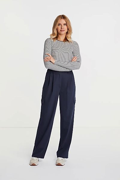 RICHROYAL Langarmshirt, im schönen, gerippten Streifenmuster günstig online kaufen