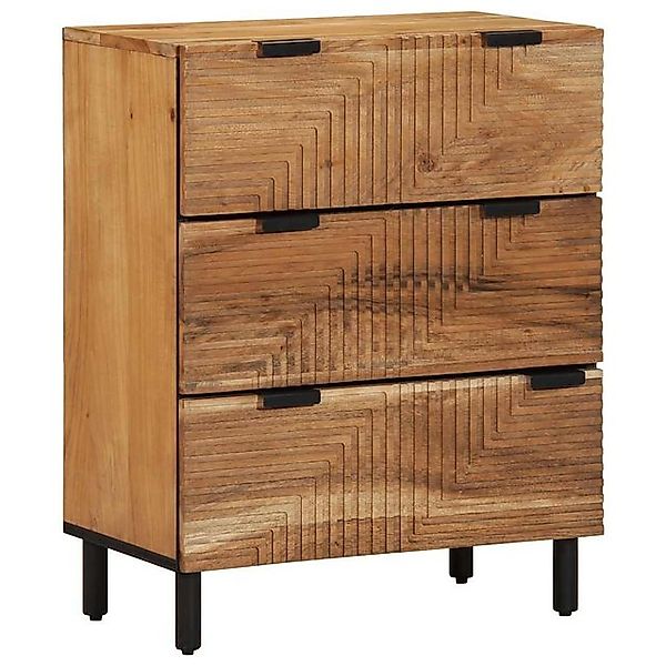 vidaXL Fächerschrank Sideboard 60x33x75 cm Massivholz (1-St) günstig online kaufen