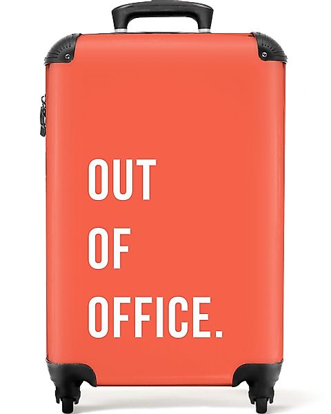 NoBoringSuitcases.com© Hartschalen-Trolley Zitate - Außer Dienst günstig online kaufen