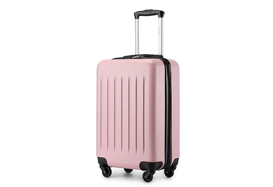 KONO Handgepäckkoffer Hartschale Koffer Zwillingsrollen ABS Handgepäck Bord günstig online kaufen