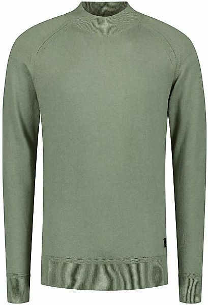 Dstrezzed Turtleneck Pullover Grün - Größe L günstig online kaufen