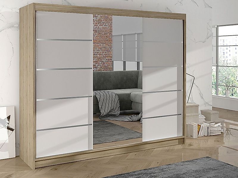 MIRJAN24 Kleiderschrank Derby VI mit Spiegel, günstig online kaufen