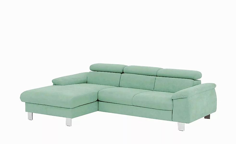 uno Ecksofa aus Velours Micky ¦ türkis/petrol ¦ Maße (cm): B: 166 H: 72 T: günstig online kaufen