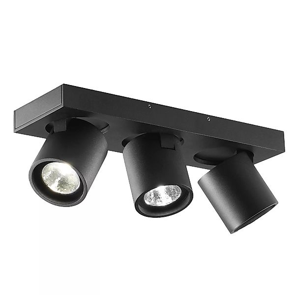 Light-Point - Focus 3 LED Deckenleuchte - schwarz/LxB 30x10cm/3000K/1620lm günstig online kaufen