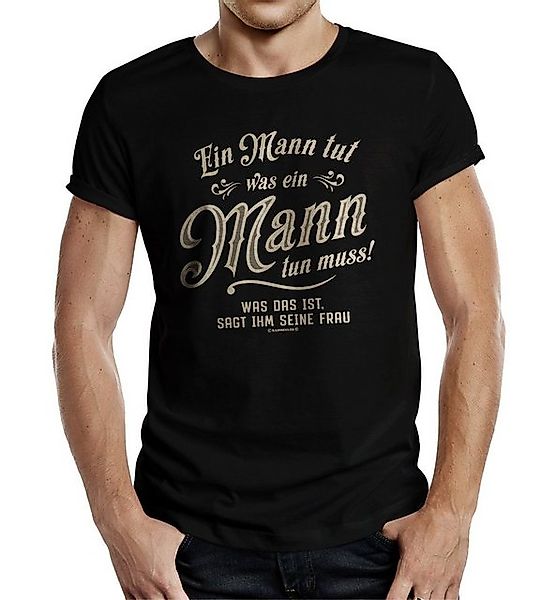 RAHMENLOS® T-Shirt für Männer - Ein günstig online kaufen