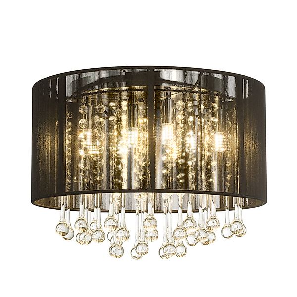GLOBO LIGHTING Deckenleuchte Deckenleuchte Schlafzimmer Kristalle günstig online kaufen