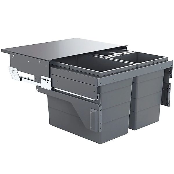 HAILO Abfallsammler Mülleimer Cargo 600 mm 28L 13L 13L Deckel 3610851 günstig online kaufen