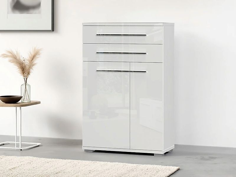 OTTO home Schuhschrank "Piano" (H/B/T): 117/76/35cm, UV lackiert, hochglänz günstig online kaufen