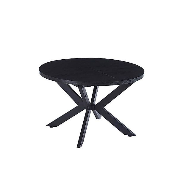 HOME DELUXE Esstisch Rund Ausziehbar AVENTURA inkl. Sternfuß - 120 x 120 cm günstig online kaufen