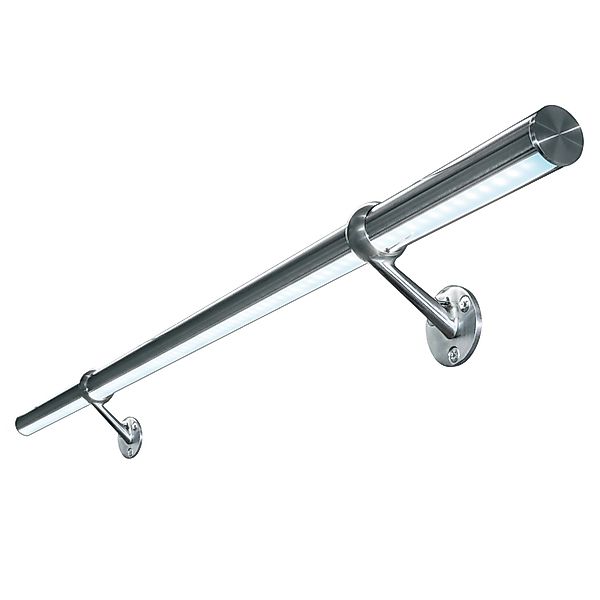 Treba LED-Handlauf-Set LR1 Ø 4,2 cm x 150 cm Aluminium Eloxiert günstig online kaufen