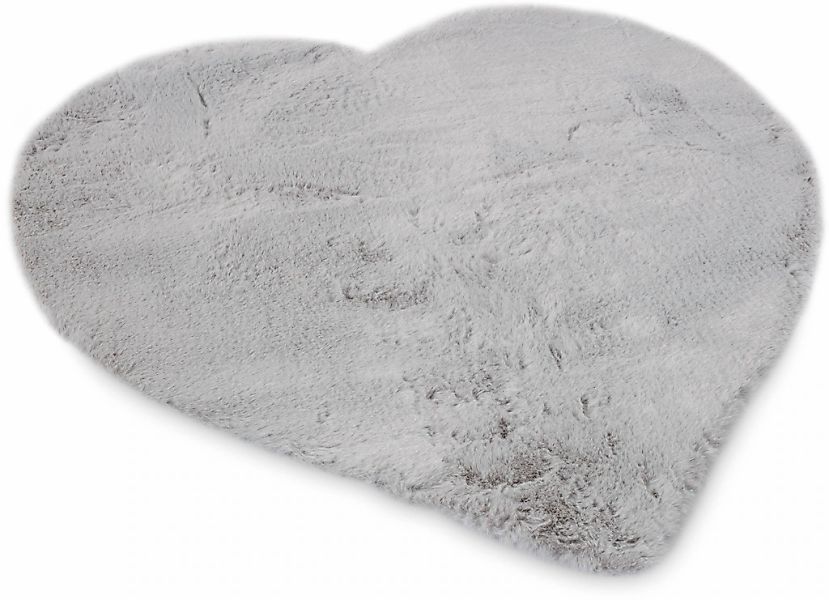 OTTO home Fellteppich "Guidel" herzförmig 30 mm Höhe Kunstfell, Kuscheltepp günstig online kaufen