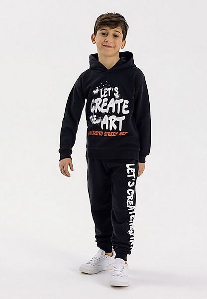 MINOTI Jogginganzug Trainingsanzug mit Kapuzensweatshirt (3y-14y) günstig online kaufen