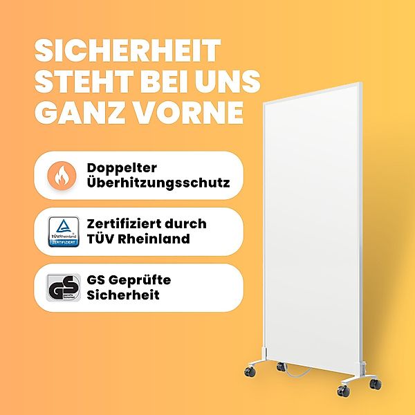 Bringer Infrarotheizung BRIHSF, inkl. Standfüße, 5 Jahre Garantie, TÜV günstig online kaufen