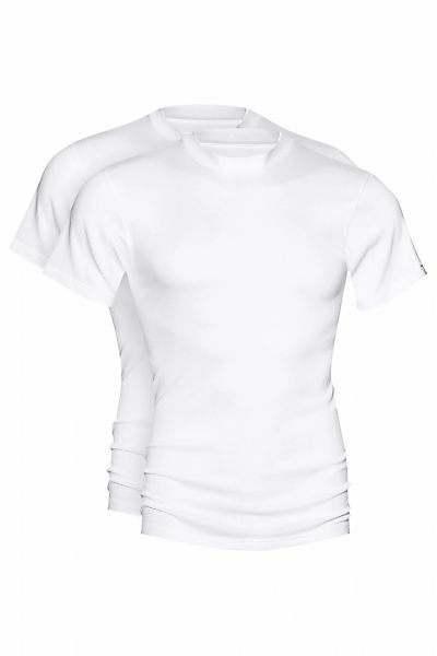 Mey Unterziehshirt "SERIE NOBLESSE", (2er-Pack), ohne Seitennähte, Feinripp günstig online kaufen