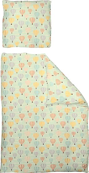 Adam Kinderbettwäsche "Balloons" 2 Stk. aus zertifizierter Bio-Baumwolle günstig online kaufen