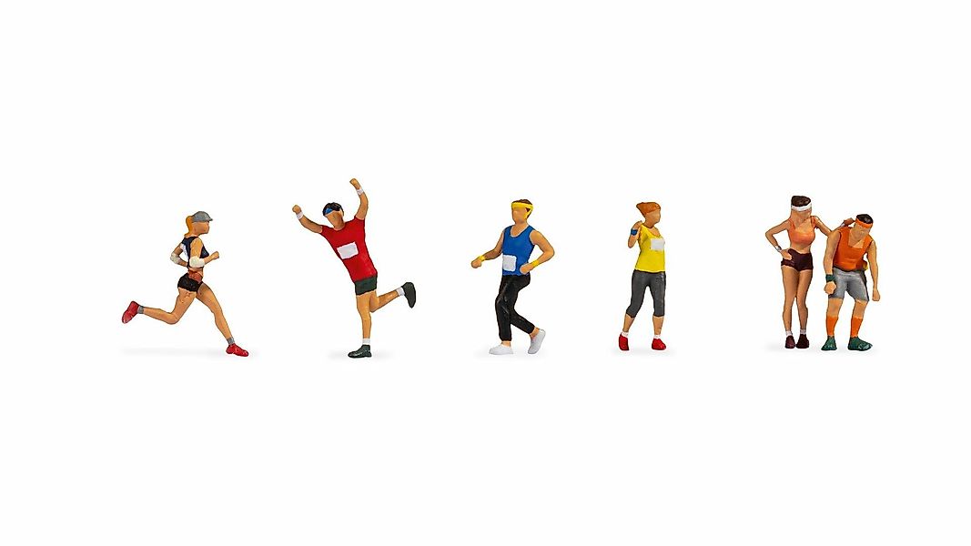 NOCH Dekofigur Marathonläufer Figurenset, mit bewegten günstig online kaufen