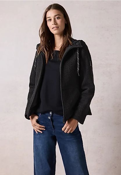 Strukturmix-Jacke günstig online kaufen