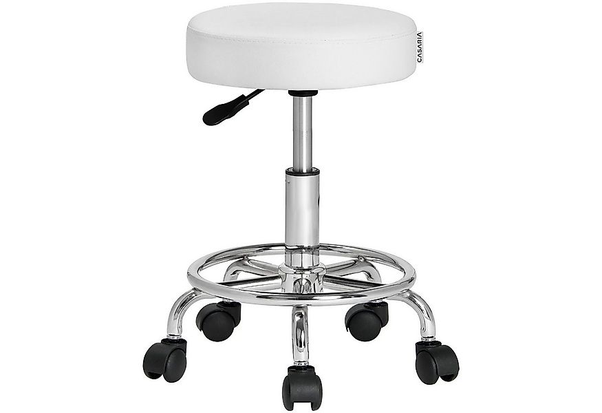 Casaria Drehhocker, Höhenverstellbar 10cm Polsterung 360°C Drehbar 51-65cm günstig online kaufen