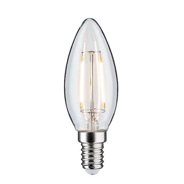 Paulmann LED-Kerze Filament Plug & Shine 24 V 2 W 3000 K Dimmbar Klar günstig online kaufen