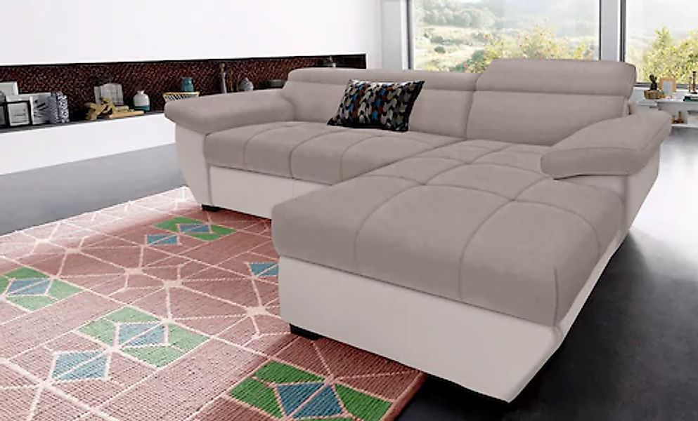 COTTA Polstergarnitur »Speedway L-Form«, (Set), Set bestehend aus: Ecksofa günstig online kaufen