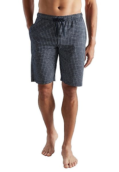 CECEBA Schlafhose CECEBA Herren Bermuda blau bedruckt (1-tlg) günstig online kaufen